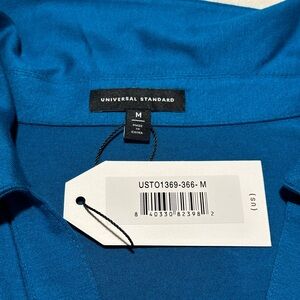 Universal standard Apero Liquid Jersey Polo Top